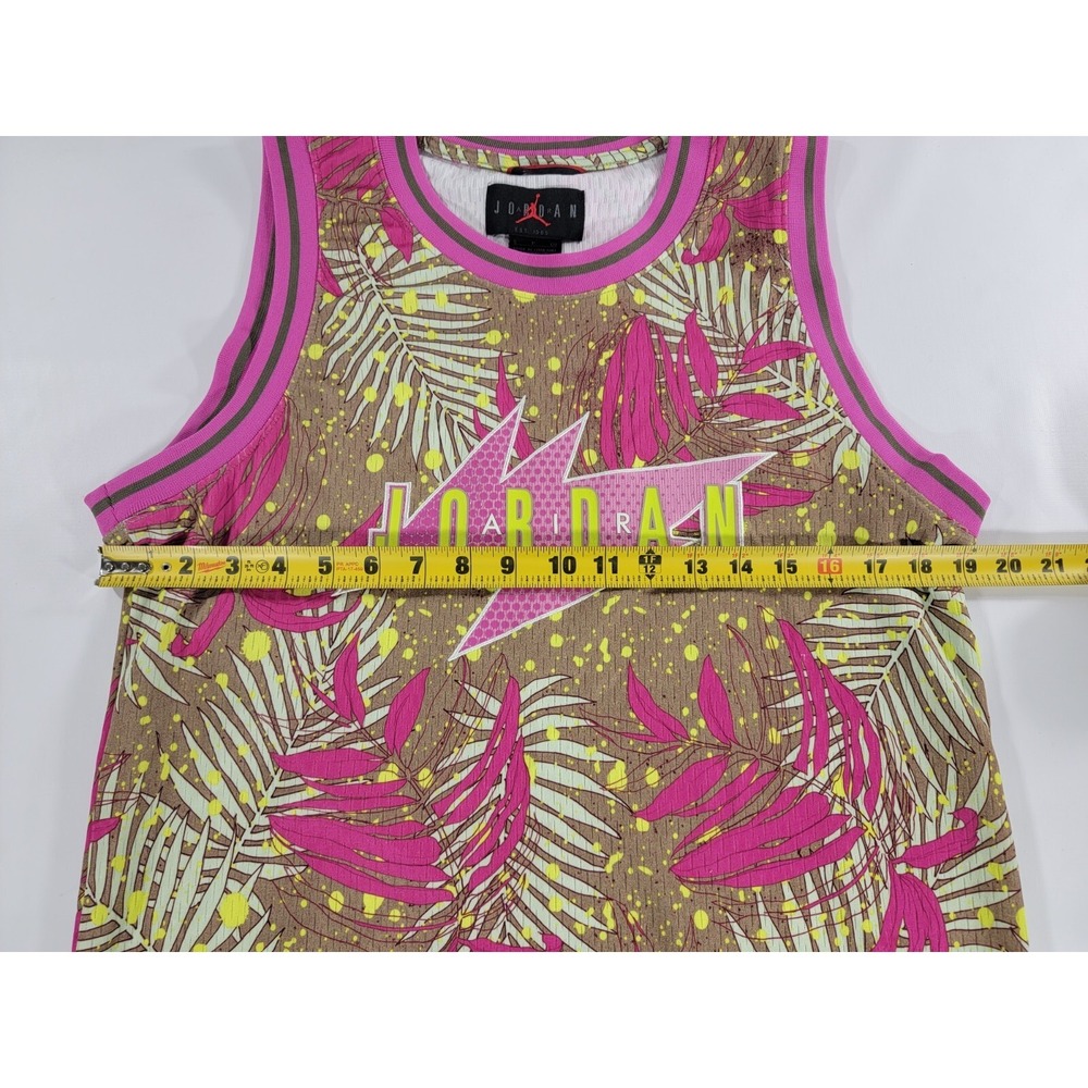 Nike Air Jordan Wings South Beach Tropical Jersey Tank Top Men Size Small EUC - Picture 6 of 7
